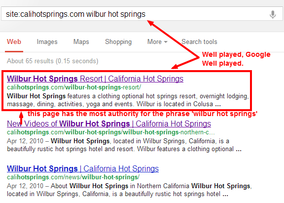 Google Search Operator in Action