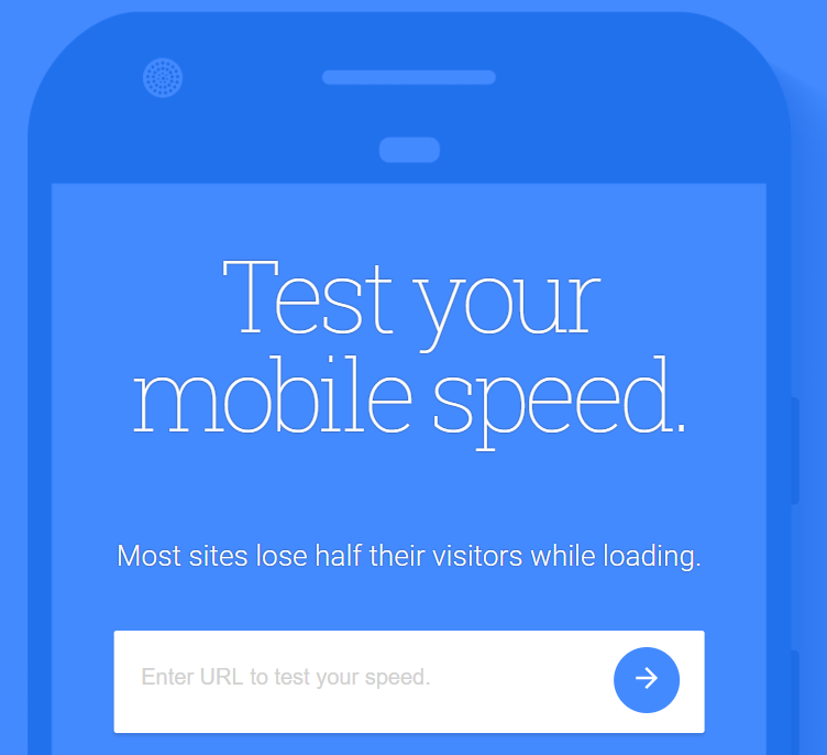 Google Mobile Speed Test